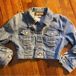 BEBE jean jacket size S